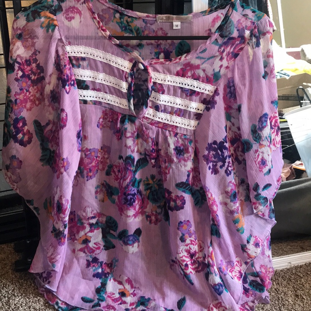 flora loose blouse